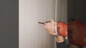 Установка МДФ панели