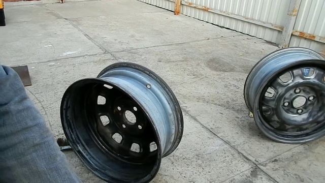 Покраска стальных дисков баллончиком смотреть онлайн