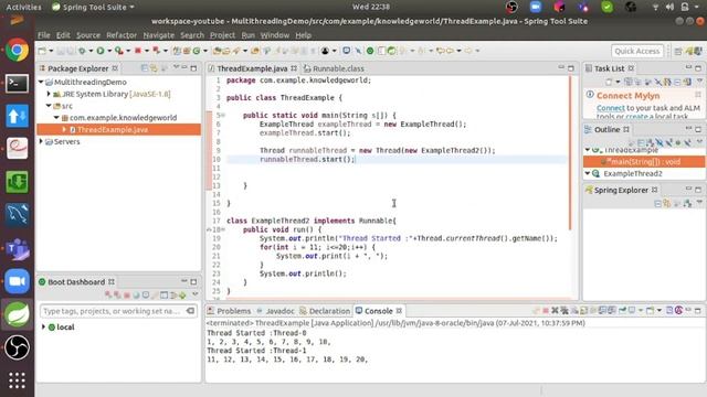 Java Thread Tutorial | Multithreading in java Tutorial | Thread Creation(Multithreading Tutorial-1)
