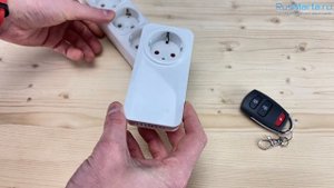 Настройка радиоканальная розетка с функциями охраны Simpal T100