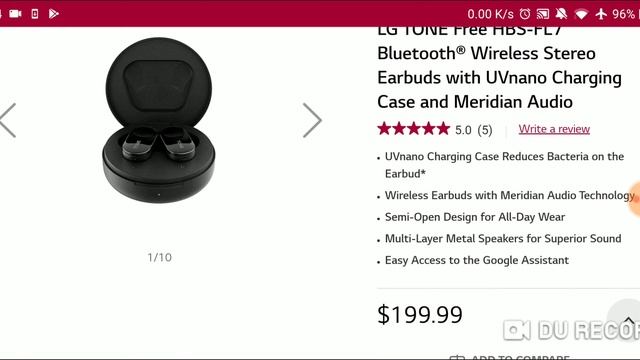 LG makes their first True Wireless Earbuds #lgtws #lgbluetooth5.0 смотреть онлайн