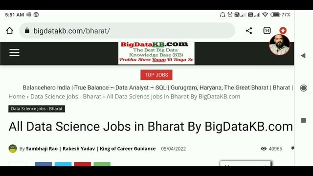 Data Science Course | Data Science Full Course To Make You an Entrepreneur | BigDataKB.com