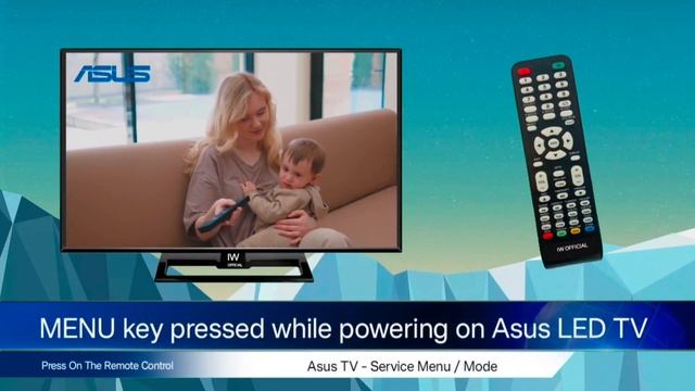 How do I get to the service menu on Asus LED TV | Asus TV key unlock with hard factory reset смотреть онлайн