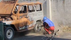 Обработка металла пескоструйным оборудованием