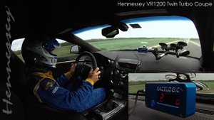 Hennessey VR1200 Runs 221 MPH on Texas Toll Road