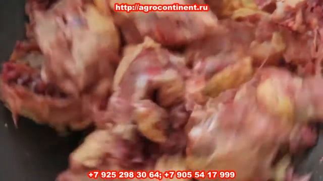 Сепаратор или пресс мехобалки мяса, птицы, курицы