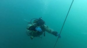 Мое третье погружение подъем с глубины 10 метров 4 минуты