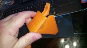 Today's 3D Print - Trying to print the Mars Bars Shuttle.