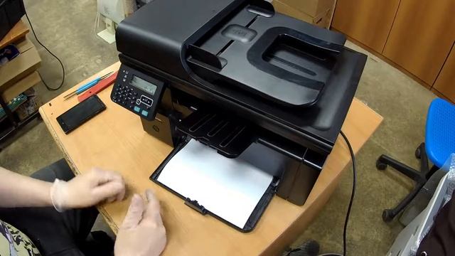 #21 Принтер HP LaserJet M1212 \ M1214 \ M1217 мажет при копировании | Проблема в пользователях смотреть онлайн