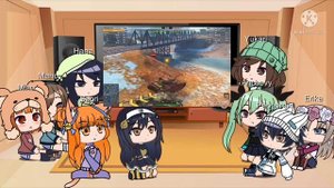Girls UND panzer react to World of Tanks Blitz Part 2 | Gacha Club |ORQ