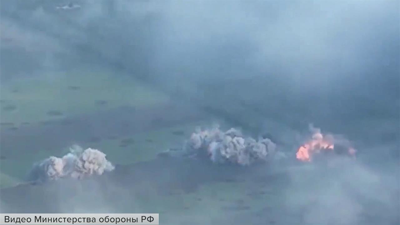 Российская армия ночью нанесла массированный удар по украинским тылам