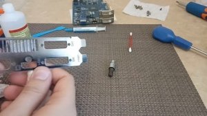 Замена термопасты на видеокарте Gigabyte GTX 650