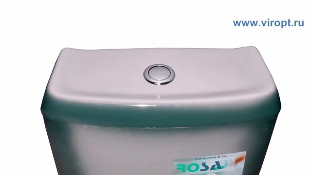 УНИТАЗ КОМПАКТ ROSA "РЕССА" ЗЕЛЕНЫЙ ДЕКОР смотреть онлайн