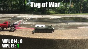 WPL E1 vs WPL C14 | Tracked Vehicle vs Rock Crawler