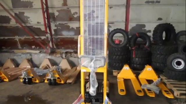 Ручной гидравлический штабелер Xilin SDJ1030