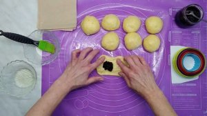 Pączki smażone z nadzieniem - przepyszne #donuts #donutsrecipe #homemadedonuts