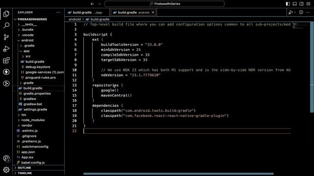 #2 Firebase Android Project in Firebase Project on Firebase Console | React Native Firebase Series