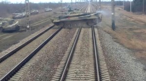 НАЧАЛО ВОЙНЫ ИЗ КАБИНЫ МАШИНИСТА ... 24.02.2022