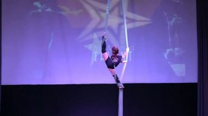 162 Рубленко Мілана 3 2 1 Дети 7 9 лет ВОЗДУШНЫЕ ПОЛОТНА СОЛО ПОЛУПРОФЕССИОНАЛЫ Pole&Aerial Talen