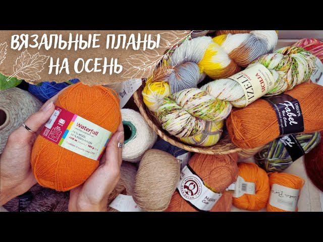 ВЯЗАЛЬНЫЕ ПЛАНЫ НА ОСЕНЬ 2022 | Свитеры, кардиганы, манишка и много носков