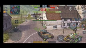 World of Tanks Blitz, Обзор Танка Skoda T 27, уровень 8й.