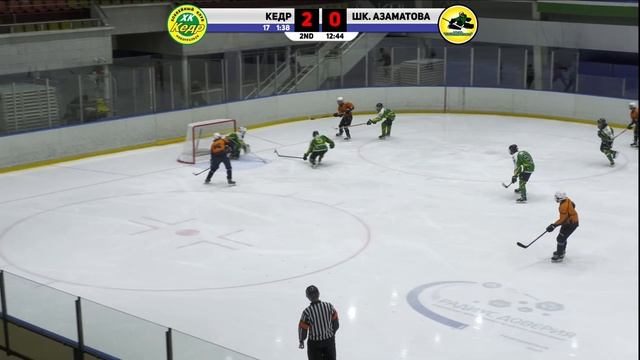 Межрегиональные соревнования по хоккею Кедр-2008 Новоуральск-шк. им. Азаматова-2008 Уфа. 03.12.2023 смотреть онлайн