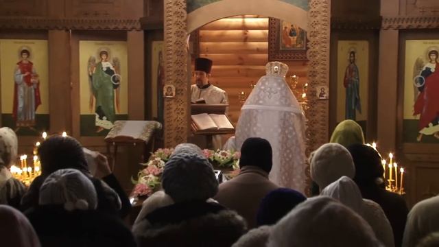 Праздник Крещения Господня -2016 (Храм в честь иконы Божией Матери "Умиление", г. Луганск) смотреть онлайн