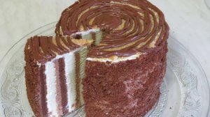 Торт ЗЕБРА НОВЫЙ РЕЦЕПТ! ТАКОГО ТОРТА ВЫ ТОЧНО НЕ ПРОБОВАЛИ! ZEBRA Cake