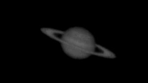 Saturn with 12" GSO newt. and DMK21 camera