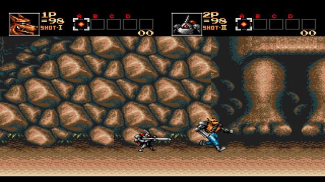 Волк-брат и робот-пылесос въехали на приоре - Кооп прохождение Contra Hard Corps