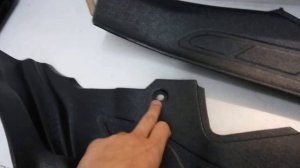 Накладки на ковролин Тоннельные  Лада Ларгус,Рено Дастер,Логан,Сандеро,Ниссан Альмера,Теранно