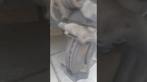 Chevrolet Aveo T 300 замена передних накладок, калодок