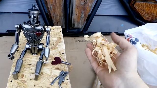 Железный дровосек.Tin Woodman of Oz.Artwelding