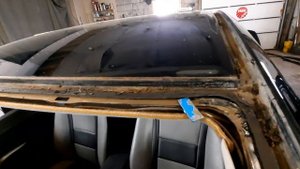 HONDA CIVIC  5D Замена лобового стекла.
