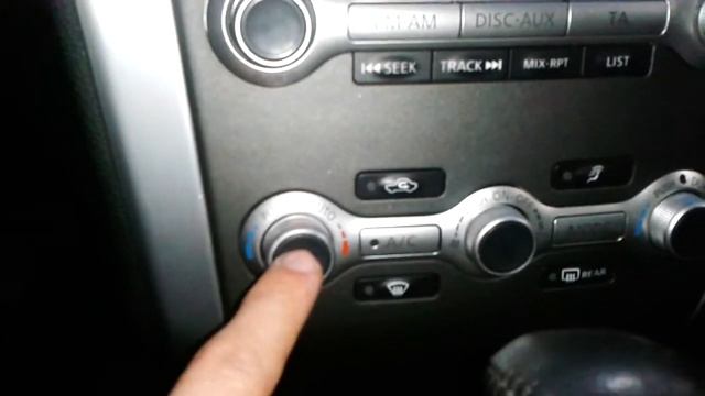 Nissan Murano (Ниссан Мурано): Как правильно включить кондиционер в машине смотреть онлайн