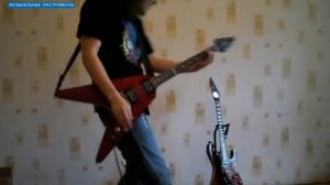 Обзор электрогитары Greco Flying V FV70 Japan 2002 | Сергей Табачников | SKIFMUSIC.RU