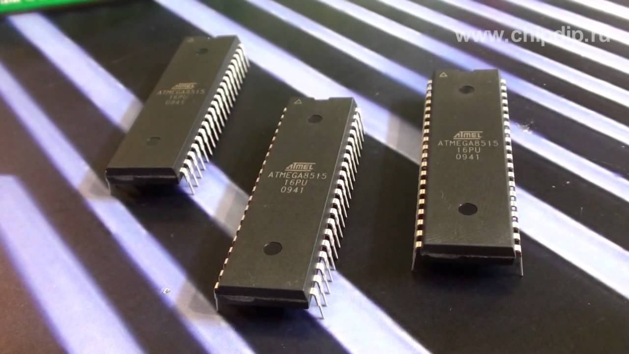 Микроконтроллеры ATMEL - ATmega8515-16PU