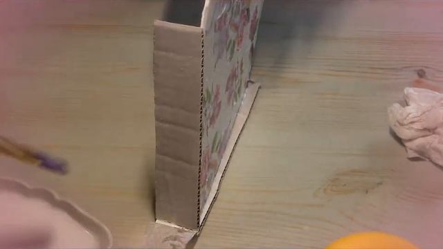 Чайный домик из картона и салфеток!!! Своими руками с любовью! смотреть онлайн