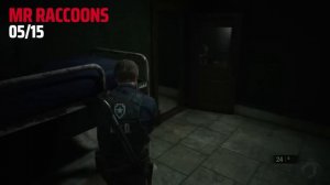 RESIDENT EVIL 2 REMAKE | Localización de todos los MR. RACCOONS y consigue Arma Cuchillo Infinito