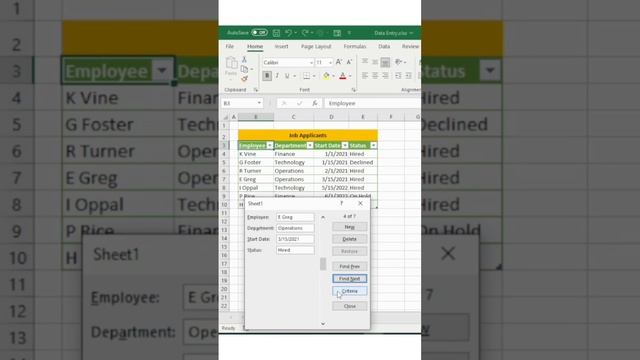 how to create data entry form in Excel.