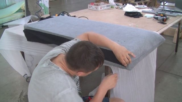 Как сделать ДИВАН КРОВАТЬ с ортопедическим матрасом и ящиком для белья!