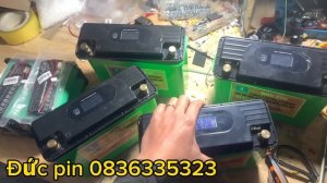 Pin 45a chống nước 33140 và pin 46160 46ah giá lẻ cho ae các bác LH 0836335323