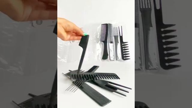 Набор расчесок парикмахерских, 10 штук смотреть онлайн