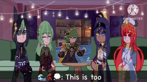 🌺🌿Some Sumeru characters reacts to Amber & Nahida 1/2 {Genshin Impact reacts}🌿🌺