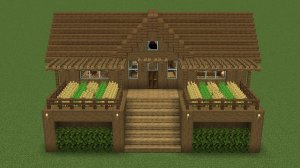 Майнкрафт - Как построить еловый дом для выживания 2. Minecraft