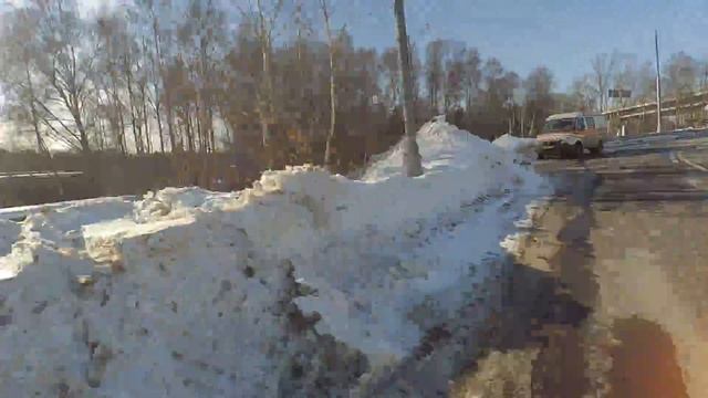 Пеший маршрут от станции метро Ховрино до Левого Берега. смотреть онлайн