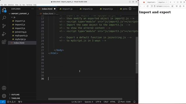 Import and export modules (part 2) - Basic JavaScript Fast (43)