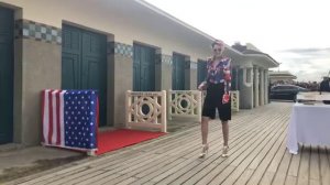 Kristen Stewart inaugure sa cabine sur les planches de Deauville-2019