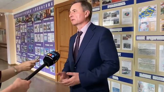 Юрий Саблин ответил на вопросы журналистов об избрании главой Искитимского района