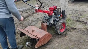 Мотоблок МБ-90М с фрезой.